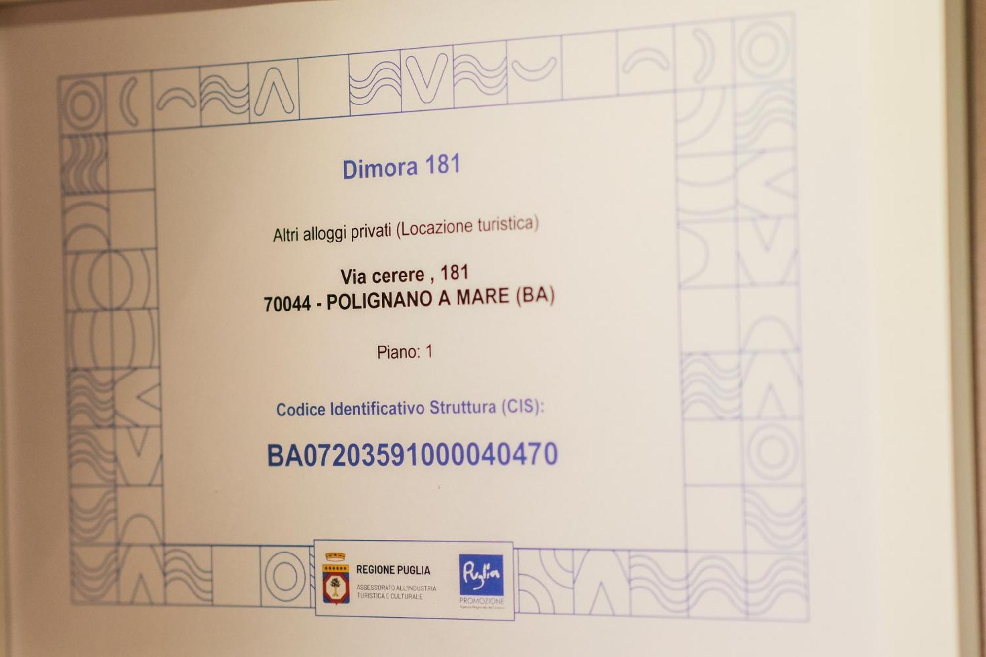 Dimora 181 Villa Polignano a Mare Kültér fotó